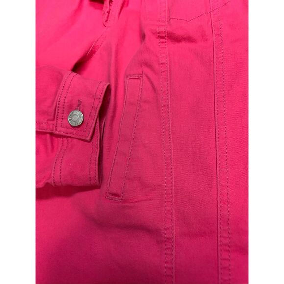 Est. 1946 Denim Ruffle Jacket Sz. XL - Picture 6 of 11